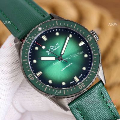 Swiss Copy Blancpain 50 Fathoms Bathyscaphe Mokarran 43.6 Gray Ceramic Watch